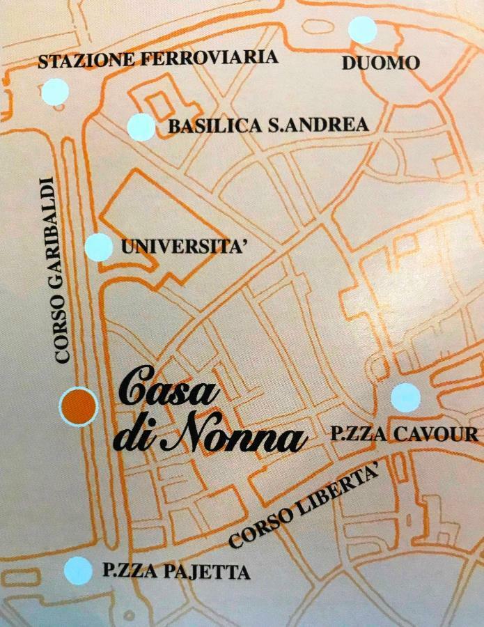 Bed and Breakfast Casa Di Nonna Верчелли Экстерьер фото